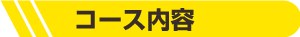 コースのコンテンツ